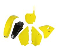 Fairing Kit UFO PLAST 6-piece fairing set plastic cladding kit yellow/ black