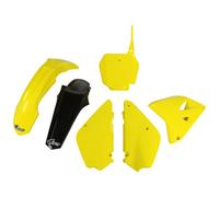 Fairing Kit UFO PLAST 6-piece fairing set plastic cladding kit yellow/ black