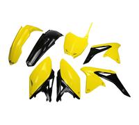 Fairing Kit UFO PLAST 7-piece fairing set plastic cladding kit yellow/black