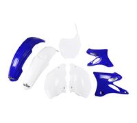 Fairing Kit UFO PLAST 7-piece fairing set plastic cladding set white/blue