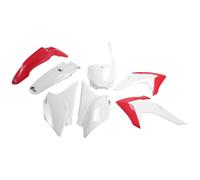 Fairing Kit UFO PLAST 7-piece fairing set plastic cladding set white/red