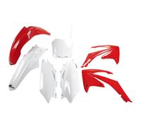 Fairing Kit UFO PLAST 7-piece fairing set plastic cladding set white/red