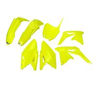 Ufo Suzuki Rmz 450 2008-2017 Sukit417-dflu Fork Protectors & Plastics Kit Yellow