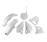 Fairing Kit UFO PLAST 7-piece fairing set plastic white for Yamaha YZ 125ccm 92