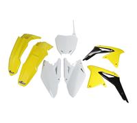 Fairing Kit UFO PLAST 7-piece fairing set yellow/white/black