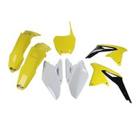 Fairing Kit UFO PLAST 7-piece fairing set yellow/ white/black