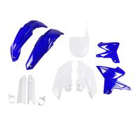 Ufo Yamaha Yz 125/250 2002-2004 Restyling Yakit328f-999 Fork Protectors & Plastics Kit Clear