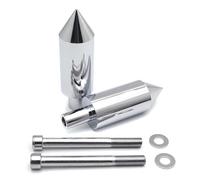 Fairing Protection Motorcycle Aluminum Chrome Frame Sliders Extended Spike For CBR600RR 2003-2006 Parts