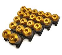 Fairing Screw Kit For YAMAHA WR250X WR250R WR450F TTR125 TTR250 TTR300 TTR600 Motorcycle Fairing Spring Bolts Nuts Kit Bodywork Screws(Gold)