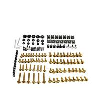 Fairing Screw Kit For YAMAHA YZF600R For Thundercat YZF R1 R1M R1S R3 R6 R125 750R 1000R For Thunderace Bodywork Screws Motorcycle Body Fairing Bolts(Yellow)
