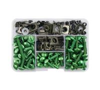 Fairing screw kits for motorcycles For Scrambler 800 MONSTER 696 937 821 Multistrada 1200S V4S Desert X Fairing Protector 177PCS Motorcycle Screws Nut Kit(Green)