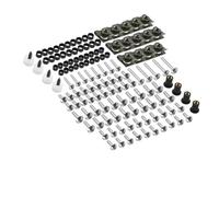 Fairing screw kits for motorcycles For YZF R1 R15 R25 R3 R6 R125 MT03 MT07 MT10 GSXR 177PCS M5 M6 Screws Motorcycle Bolts Fair Bolt(Silver)