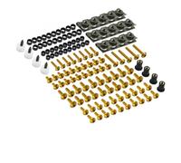 Fairing screw kits for motorcycles For YZF R1 R15 R25 R3 R6 R125 MT03 MT07 MT10 GSXR 177PCS M5 M6 Screws Motorcycle Bolts Fair Bolt(Gold)