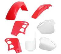 Fairing Set Plastic Kit Fits Honda CR 500 95-00 Red-White