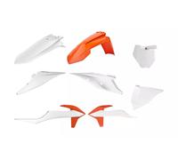 Polisport Box Kit Orange White For KTM SX SX-F 2019-2022