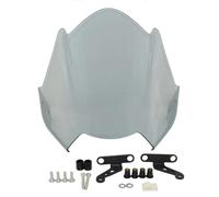 Fairing Spoiler Motorcycle Wind Screen Windshield Cover For Speed Triple 1050 S/R/RS 2016-2020 Front Windscreen Wind Deflector With Holder Wind Splitter(Titanium)