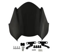 Fairing Spoiler Motorcycle Wind Screen Windshield Cover For Speed Triple 1050 S/R/RS 2016-2020 Front Windscreen Wind Deflector With Holder Wind Splitter(Black)