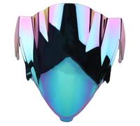 Fairing Spoiler Motorcycle Wind Screen Windshield Cover For SUZUKI Hayabusa GSXR1300 GSXR 1300 2021 2022 GSX-R1300 Windscreen Wind Deflector Wind Splitter(Iridium)