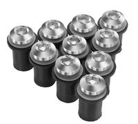 Fairing Wind Screen Screw Bolt Kit Windshield Mounting Nut Wellnut For Yamaha YZFR6 2005-2011ZRX1200 ZZR600(Sliver)