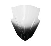 Fairing Windshield Motorcycle Windshield Windscreen For Ninja 250 300 2013-2017 Wind Deflector Motorbike Wind Screen Double Bubble Windscreen(Wit)