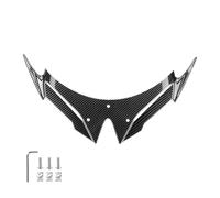 Fairing Winglet For For NINJA 500 2024 2025 Front Wing Fairing Winglets Aerodynamic Mouth Shell Cover Protection Guards Spoilers(Carbon)