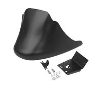 Fairing Winglet For Sportster XL For Iron 883 1200 2004-2021 Motorcycle Black Front Bottom Spoiler Mudguard Air Dam Chin Fairing Spoilers(Matte Black)