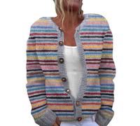Fairisle Cardigans for Women UK Fair Isle Norwegian Wood Womens Sweaters Long Sleeve Ladies Cardigans Size 16 Retro Ethnic Prints Women Autumn Winter Cardigan Women's Fashion