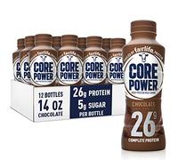 Fairlife Core Power 26g Protein Milk Shakes, Ready To Drink for Workout Recovery, Chocolate, 14 Fl Oz (Pack of 12)