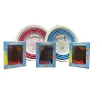 Fairly Odd Novelties 3X Bobber Shots Set with 2X Buckets - Bobber Shots Floating Glasses for Pool, Battle Shots Drinking Game - Summer Pool Beach Drinking Set, Floating Shot Glasses