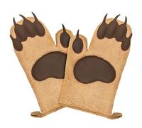 Fairly Odd Novelties FON-10278 Bear Oven Mitts Set, Brown