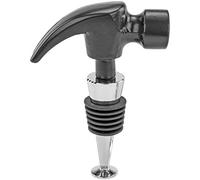 Fairly Odd Novelties Hammer Novelty Wine Bottle Stopper Funny Handyman Tool Gag Gift, One Size, Black