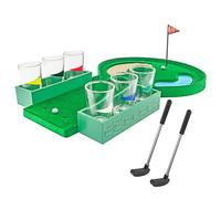Fairly Odd Novelties Miniature Golf Drinking Game Set, Standard, Green, 1.75oz Glasses - Ultimate Tabletop Fun for Golf Enthusiasts & Party Lovers!