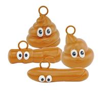Fairly Odd Novelties Poop Ornaments, Brown