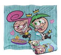 Fairly Odd Parents Wanda and Cosmo In Love Silky Touch Super Soft Throw Blanket 152 X 127 cm, White