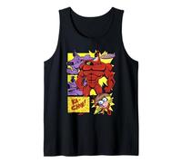 Fairly OddParents Crimson Chin Comic Book Panels Cartoon Tank Top