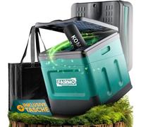 FAIRMO The Compact Folding Camping Toilet (Including Bag and 24 x Bags) - Dry Toilet Camping Without Chemicals - Separating Toilet Camping Toilet with Lid - On the Go, Festival, Emergency
