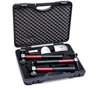 Fairmount 6 Piece Professional Hammer and Dolly Set Auto Body Repair Tools Fender Tool Kit Hammer Dolly Dent Bender