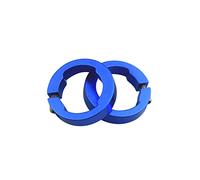 Fairnull 2Pcs Bicycle Grip Rings Fashion Appearance Replacement Aluminum Alloy Decoration Handlebar Locking Rings Bike Accessories Grip
