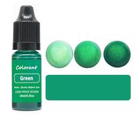 Fairnull Candle Dye - 16 Colours, Oil-Based Liquid Dye for Wax Melts, Soy Wax, Candle Making (Green)