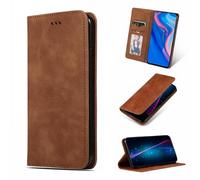 Fairphone 5 Case, Shockproof PU Leather Flip Notebook Wallet Phone Case with Magnetic Closure Kickstand Card Holder Folio Slim Soft TPU Bumper Protective Cover for Fairphone 5 brown