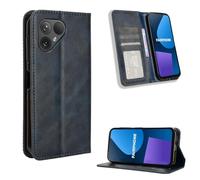 Fairphone 5 Case [Wallet Case] [Kickstand] [Card Slots] [Magnetic Flip Cover] Compatible with Fairphone 5 Smartphone(Blue)