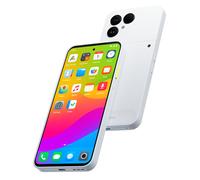 FAIRPHONE Gen.6, Modular Android Smartphone, 8GB/256GB, 50MP AI Camera, AI Photo Edit, Google Gemini, Snapdragon 7s Gen 3, 120Hz OLED, Dual SIM, Replaceable Battery, Cloud White