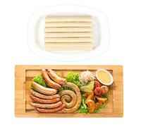 FAIRSKY Edible Drying Sausage Casing Collagen Sausage Casings for Flavorous Homemade Sausages 14m/46ft, Diameter 28mm/ 1 1/8'',1 Roll