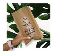 FairTale GHANA Raw African Shea Butter 16 oz / 450 gr. Wild harvested, Ethically sourced, 100% Natural, Unrefined, Plant Based, Vegan, Ivory