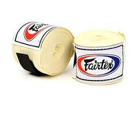 Fairtex 4.5m Stretch Hand Wraps - Cream