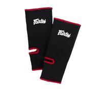 FAIRTEX Ankle Support AS1 Muay Thai Ankle Support Kickboxing Martial Arts Socks for Men Women Black/Red(S/M)