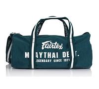 Fairtex BAG9 Retro Style Barrel Bag Thai Boxing Heavy Gym Bag Myay Thai MMA (Green)