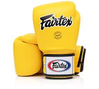 Fairtex BGV1 Muay Thai Boxing Training Sparring Gloves (Yellow, 14 oz)