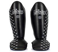 Fairtex Black SP5 Muay Thai Shin Guards (Large)