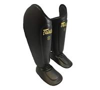 Fairtex Black Ultimate Muay Thai Shin Guards (Large)